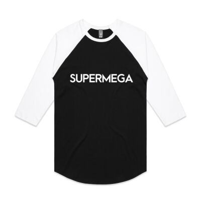 Supermega Logo 3/4 B&W Thumbnail