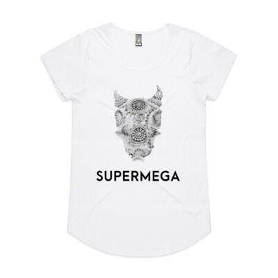 Hitting The Head Womens Tee Black Logo Thumbnail